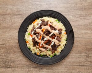 Beef Shawarma On Rice