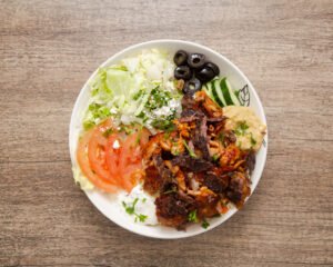 Chicken & Beef Shawarma Salad
