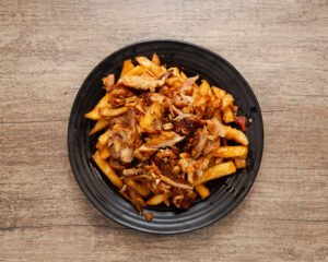 Chicken & Beef Shawarma On Fries