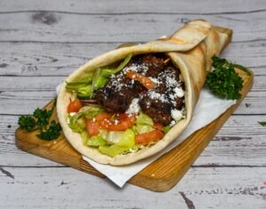 Beef Kabob Wrap