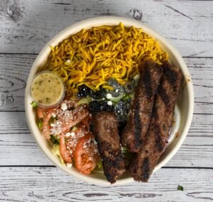 Beef Kabob Plate